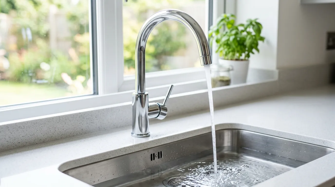 Local Plumbing Master Pros same day plumber fixing a faucet in Markham, TX